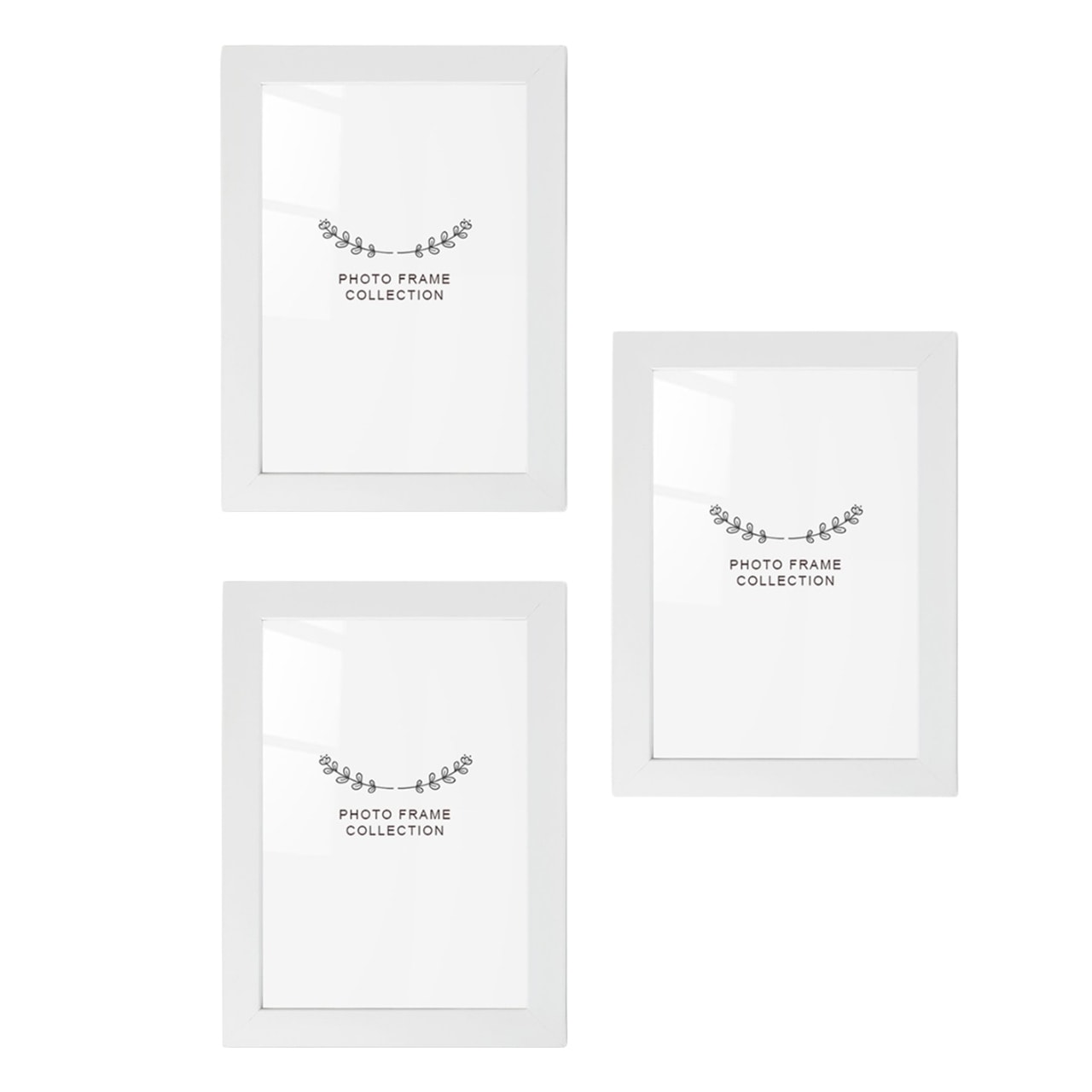 Daylife fotoramme i sort 10 x 15 cm 3 stk.