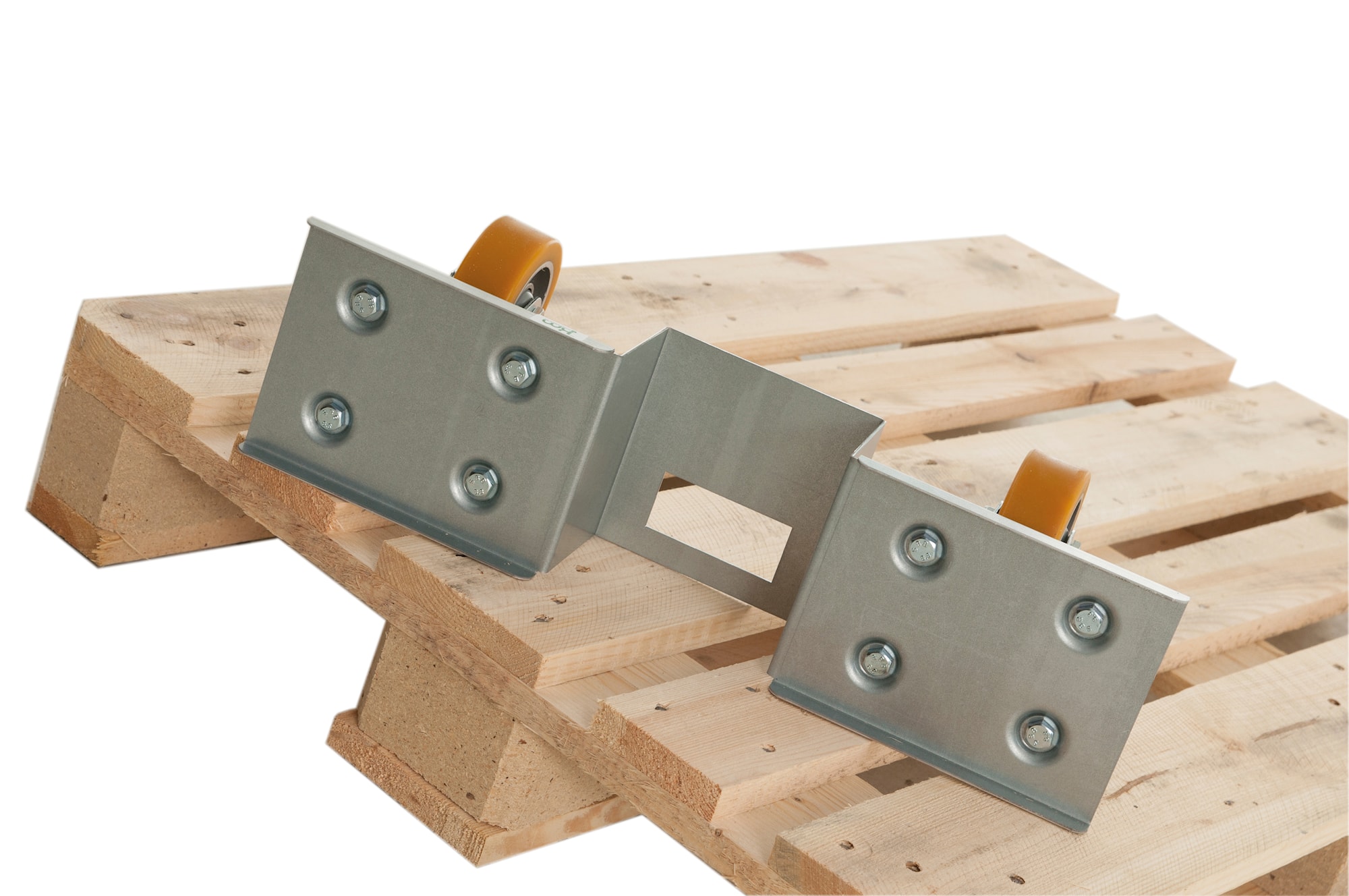 Kongamek elektrogalvaniseret pallerulle KM250