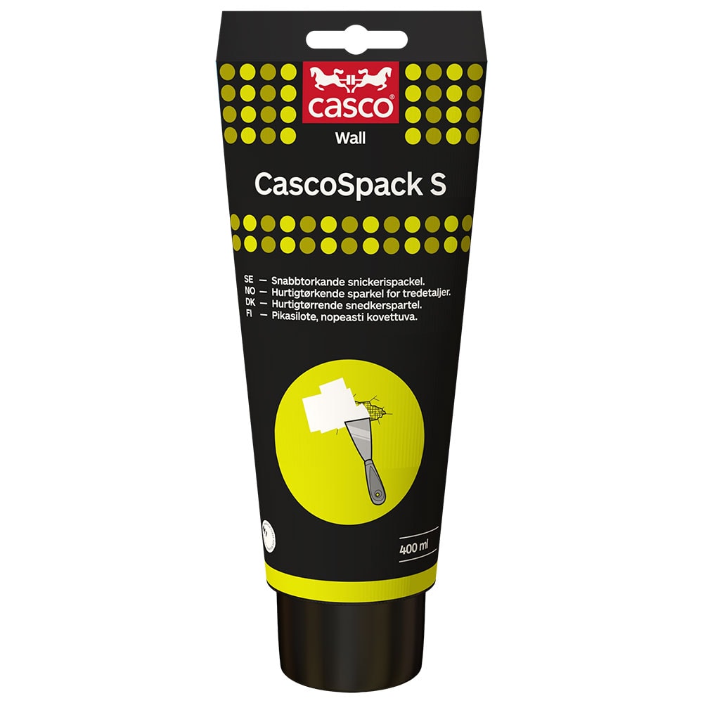Casco CascoSpack S spartelmasse til træ 400 ml