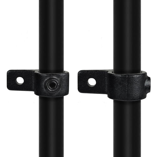 Clarrods Clamps CL199 enkeltsidet flangebeslag sort Ø33,7 mm - Stilladser, Stiger & Stilladser