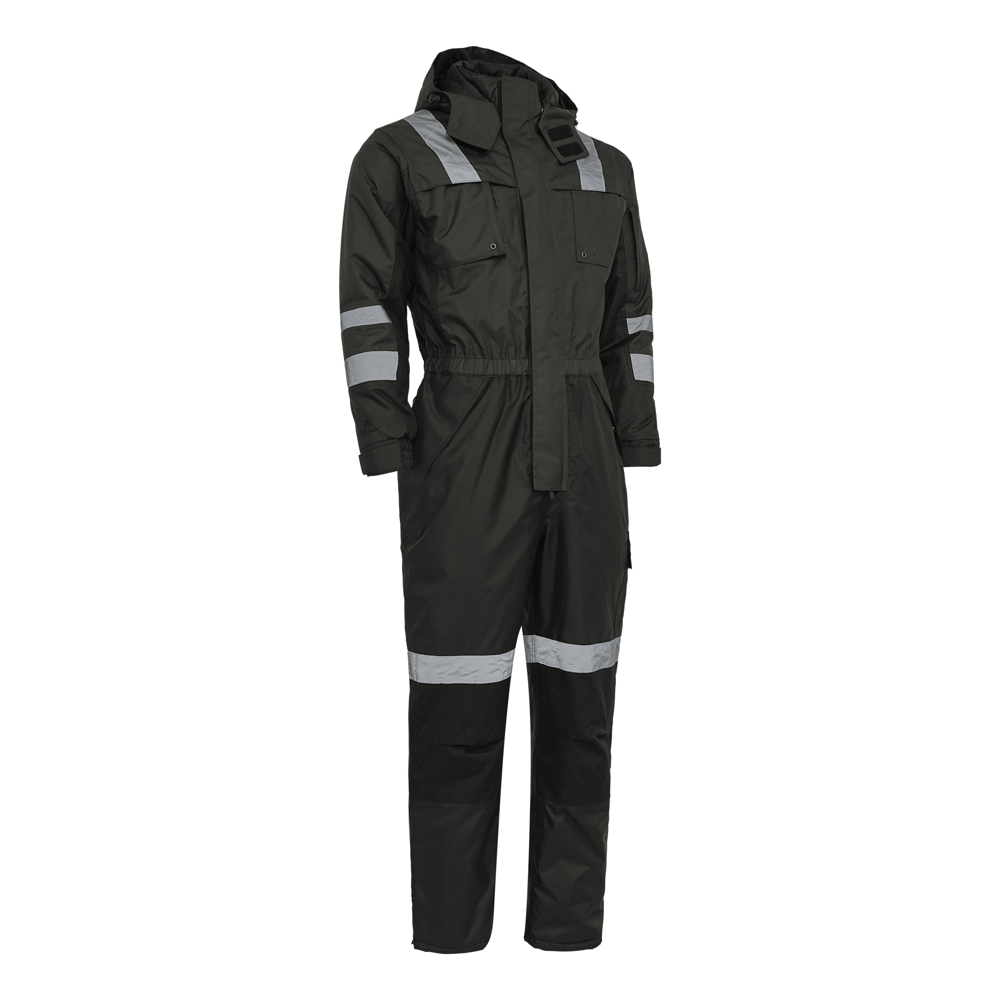 Elka Working Xtreme vinterkedeldragt dame - Grå/sort - 3XL