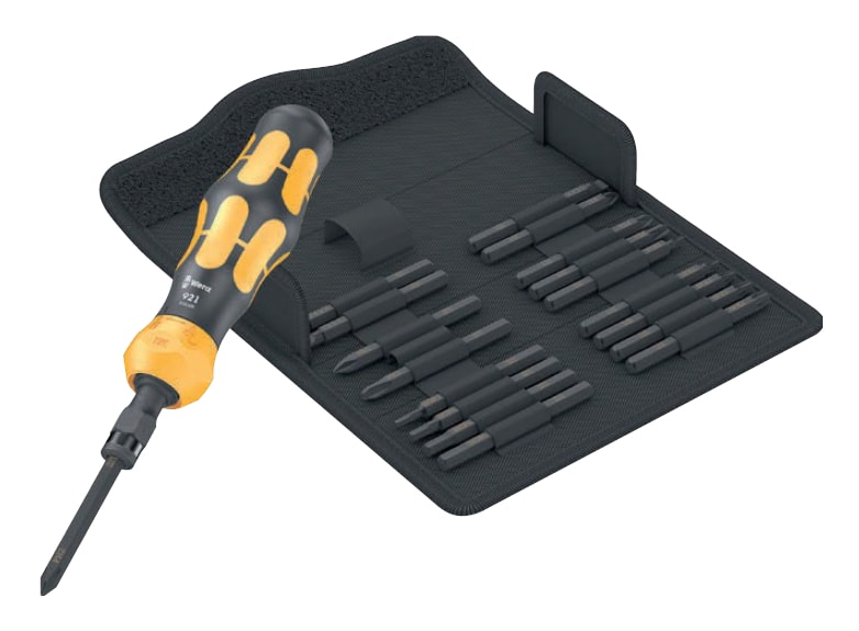 Wera Kraftform Kompakt 900 Set 1 skruetrækkersæt 19 dele