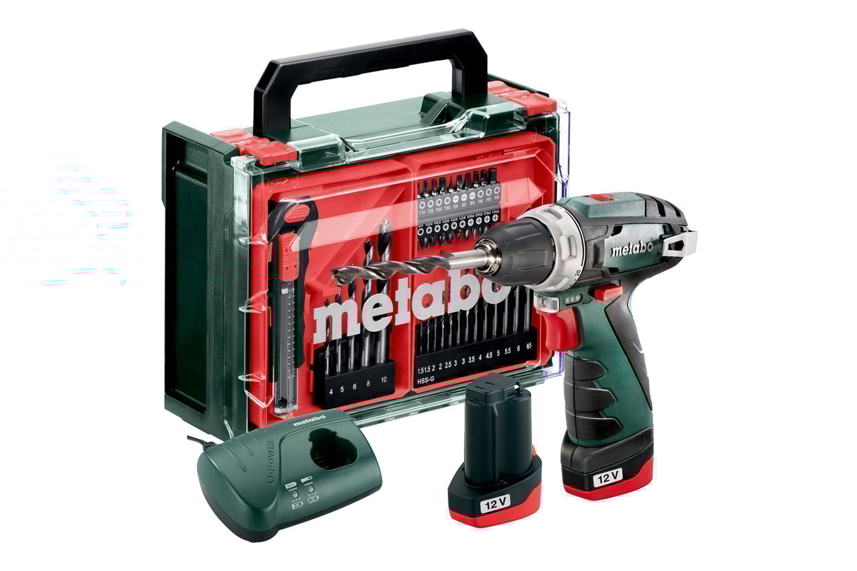 Metabo skruetrækker PowerMaxx BS Basic Set