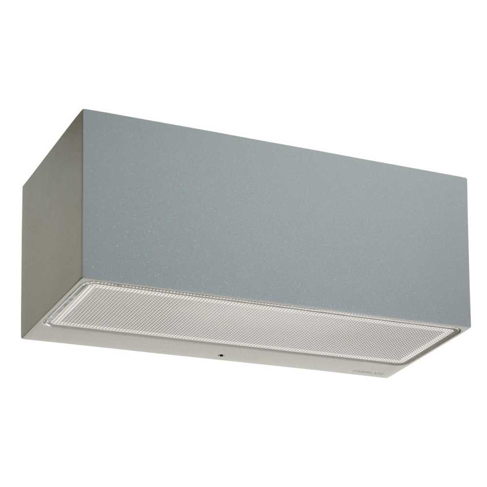 Norlys Asker Big LED væglampe sort 8,5W IP65