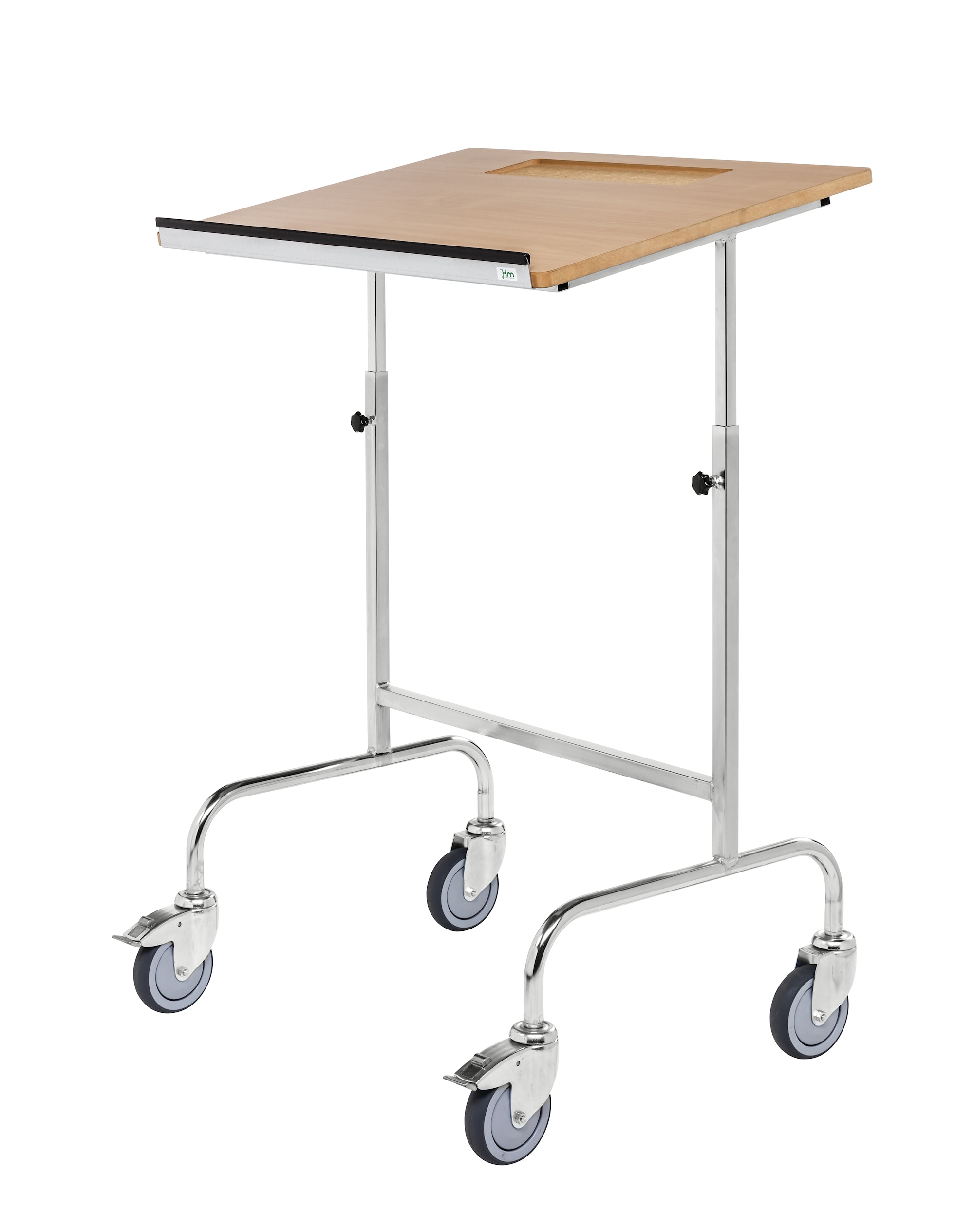 Kongamek elektrogalvaniseret/bøg Skrivepult KM155