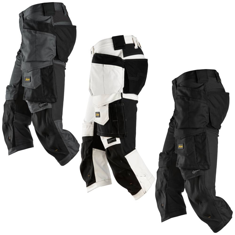 Snickers 6142 AllroundWork stretch piratbuks med hylsterlommer