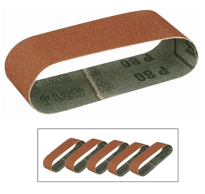 Proxxon slibebånd k 120. 5 stk.Proxxon nr. 28924