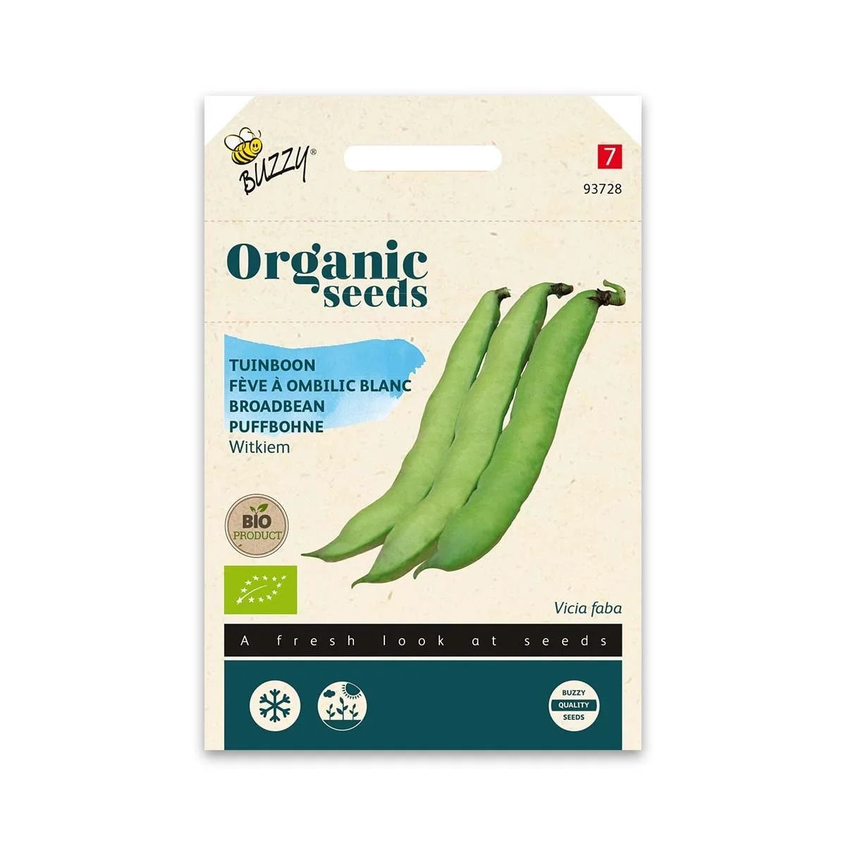 Buzzy Organic hestebønne Witkiem økologiske frø