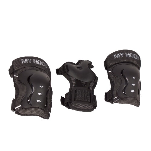 My Hood beskyttelsessæt til knæ, albue og håndled str. S