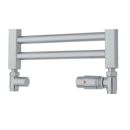 TVS returventilsæt lige i krom