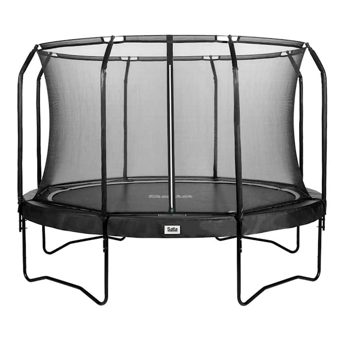 Salta Premium Black Edition trampolin i sort inkl. sikkerhedsnet Ø427 cm