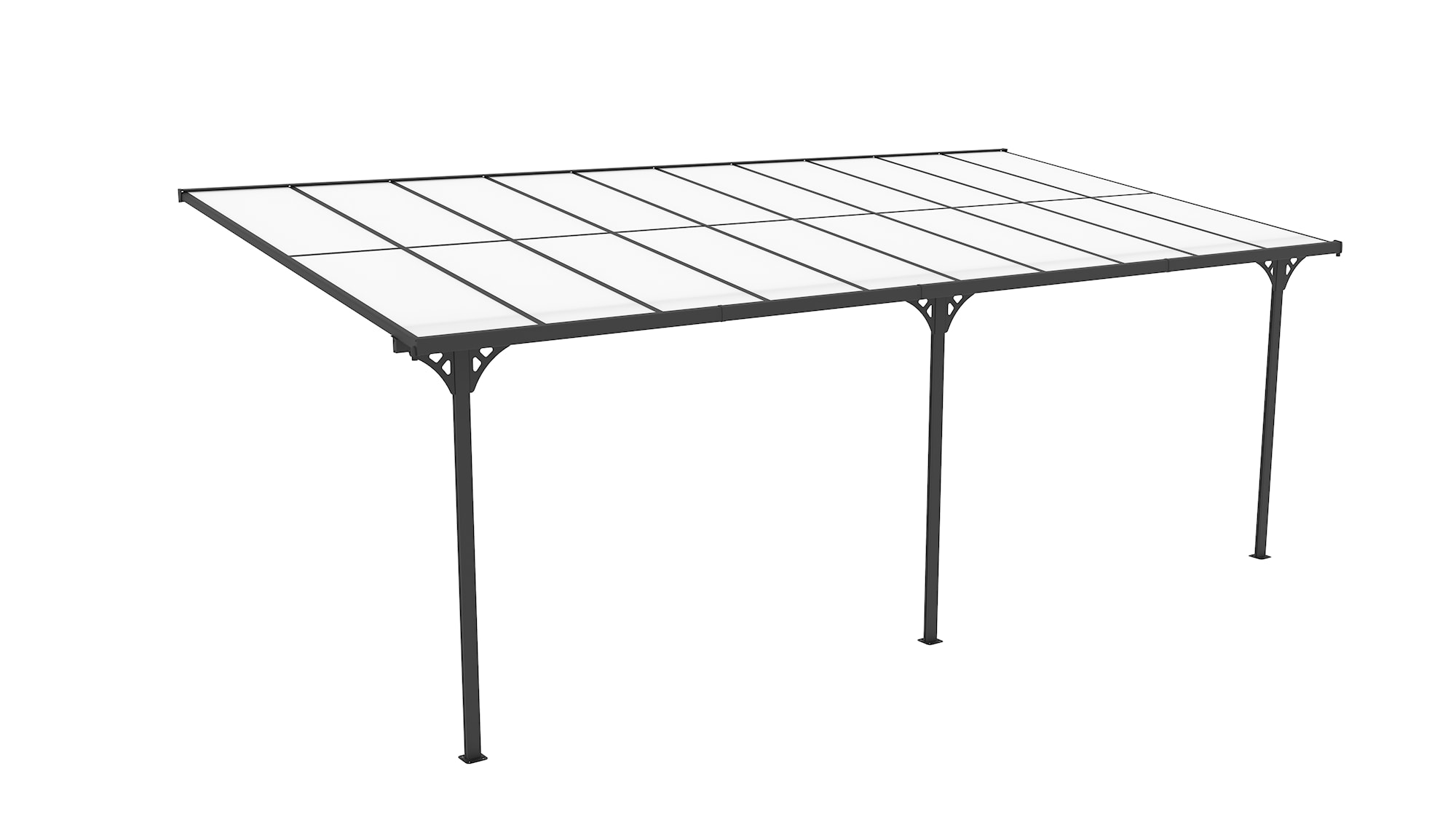 Westmann Bruce terrasseoverdækning i sort