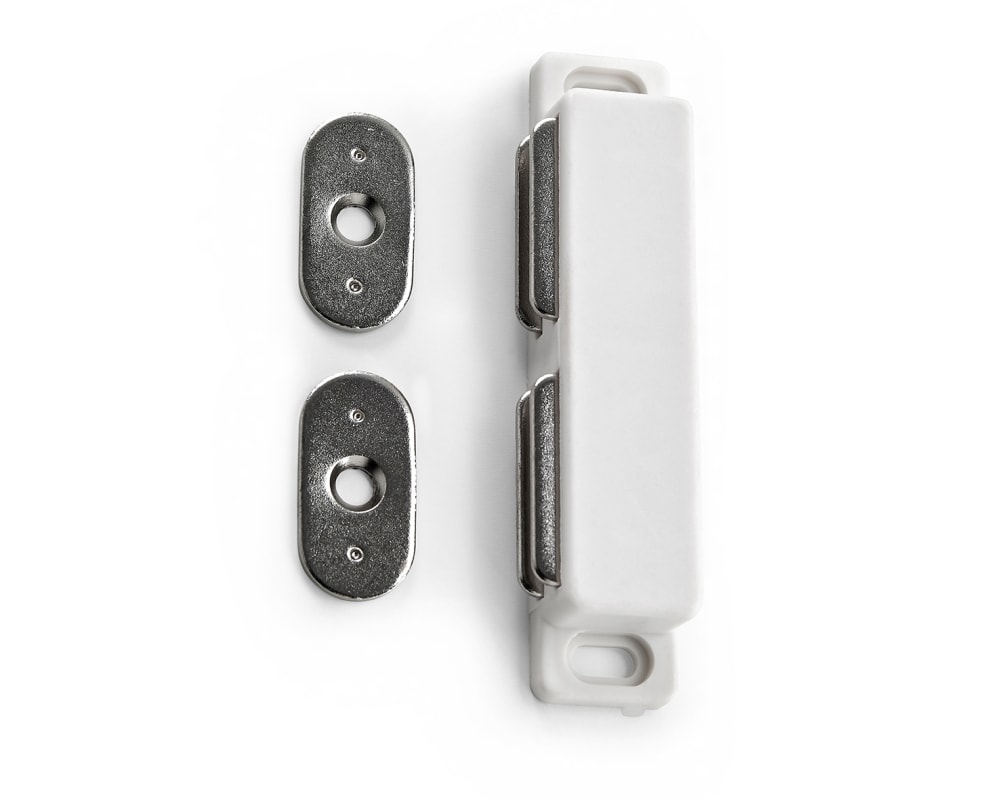 Habo magnetlås 8 kg hvid 1 stk.