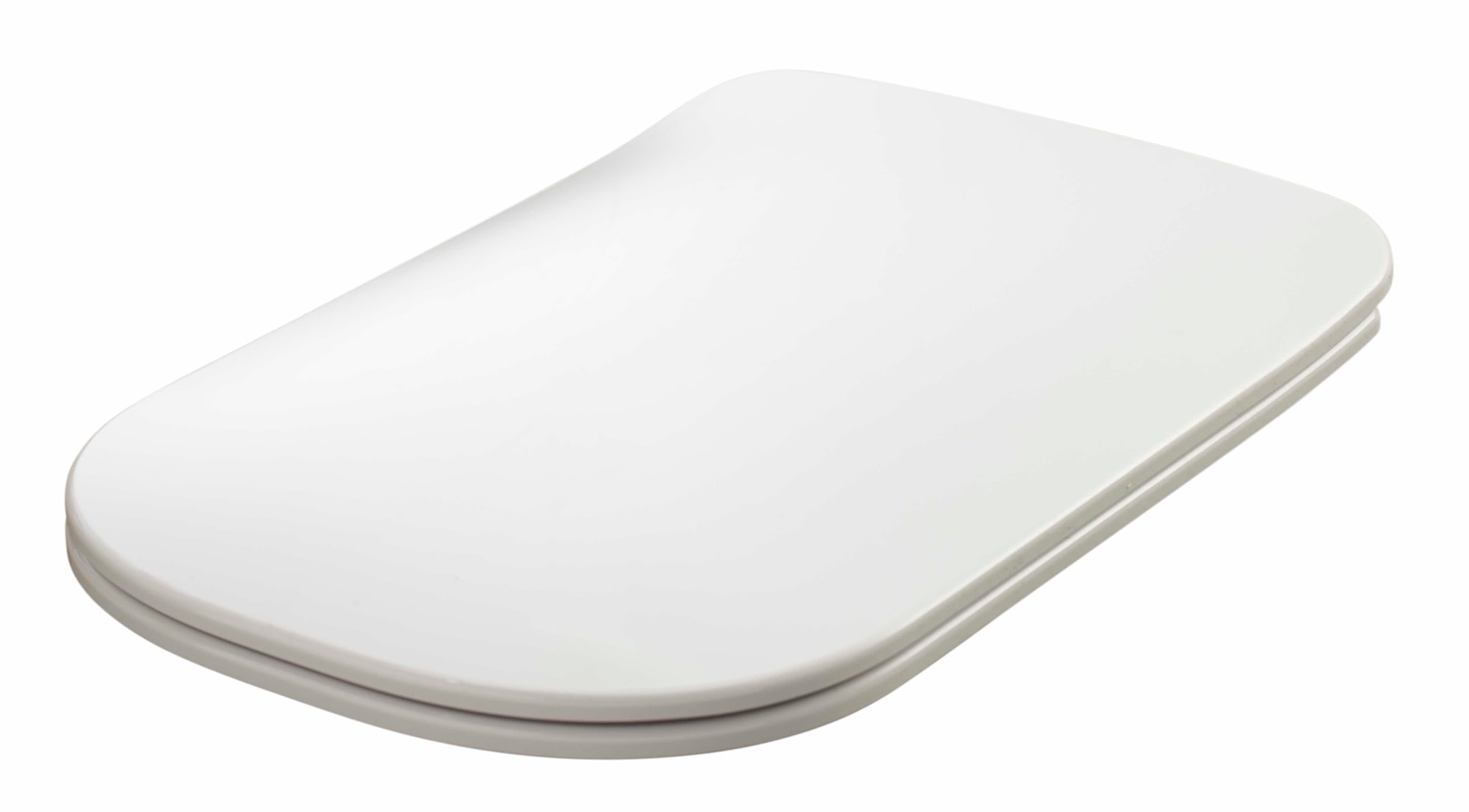 Lavabo TriBeCa Slim toiletsæde i mat sort med soft close