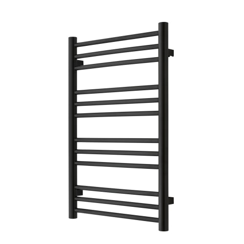 TVS Pivo 12-500 håndklædetørrer i sort 785 x 500 mm