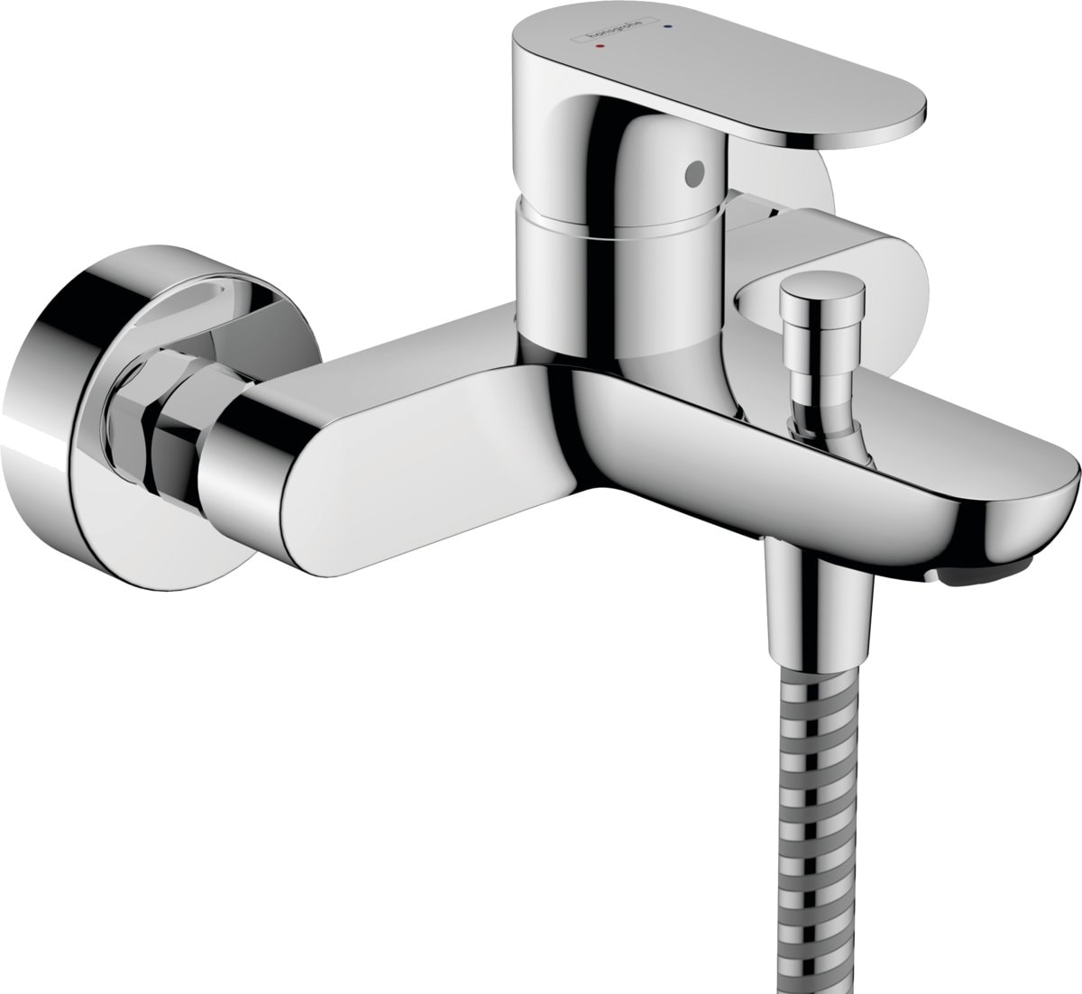 Hansgrohe Rebris S kar-/brusearmatur mat sort