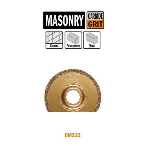 CMT Multicut Supercut HW klinge radial til murværk 87 mm