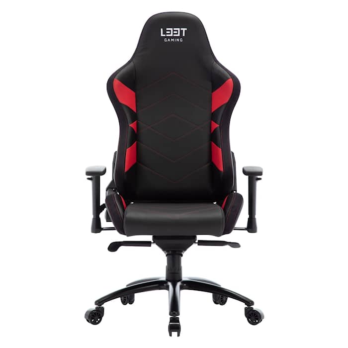 L33T-Gaming Elite V4 gaming stol i PU-læder