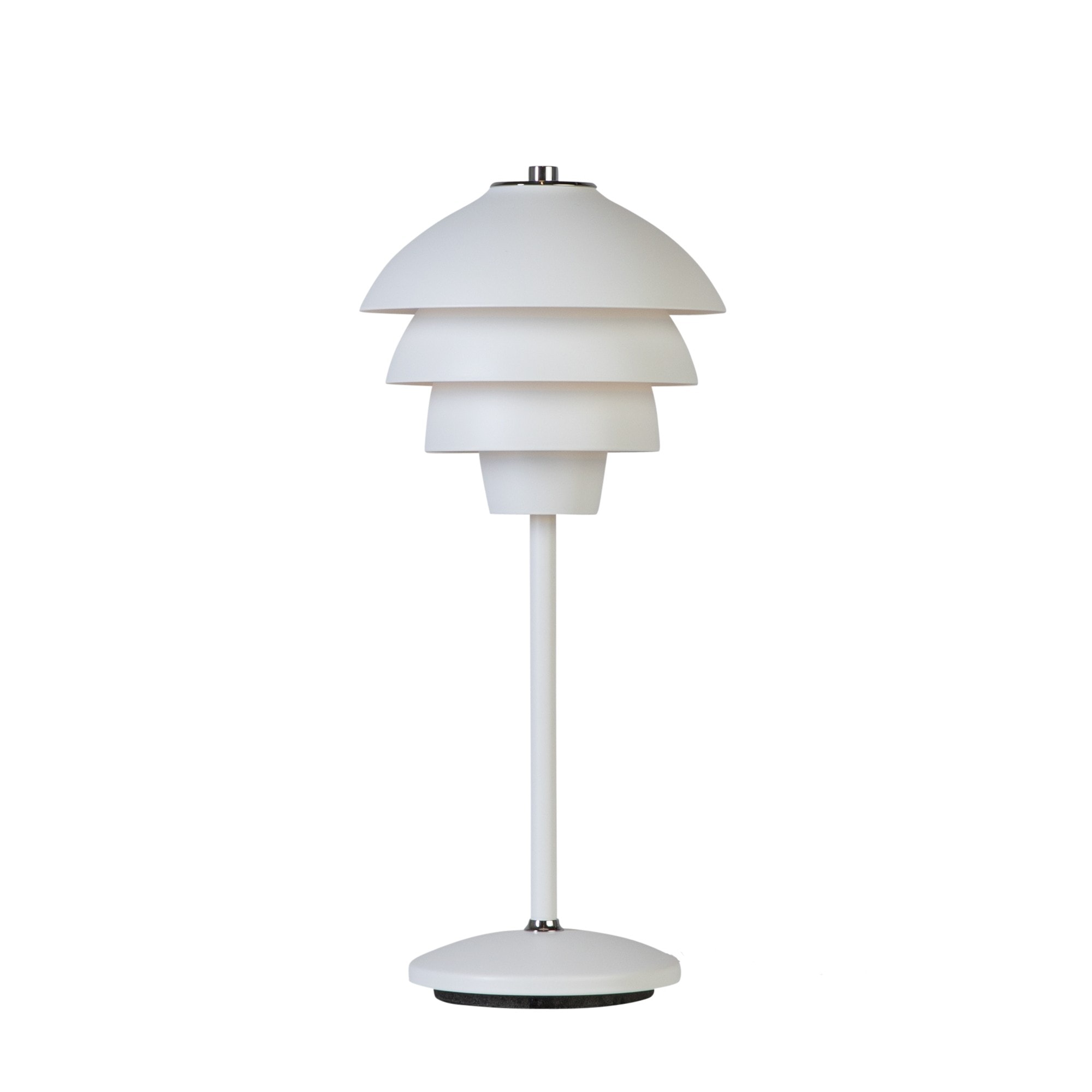 Belid Valencia bordlampe mat hvid G4 Ø18 cm H41 cm