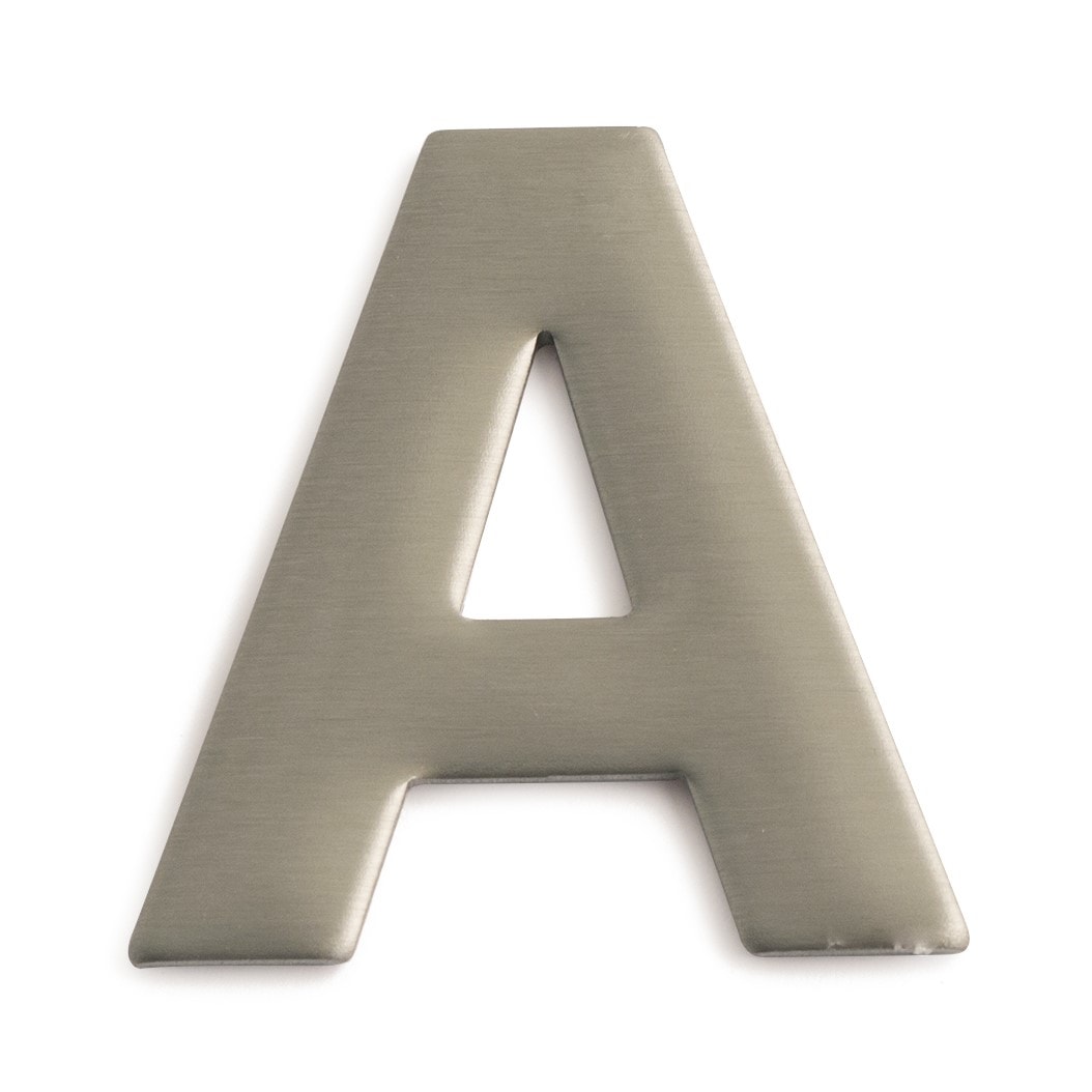 Habo bogstav i rustfri 50 mm D