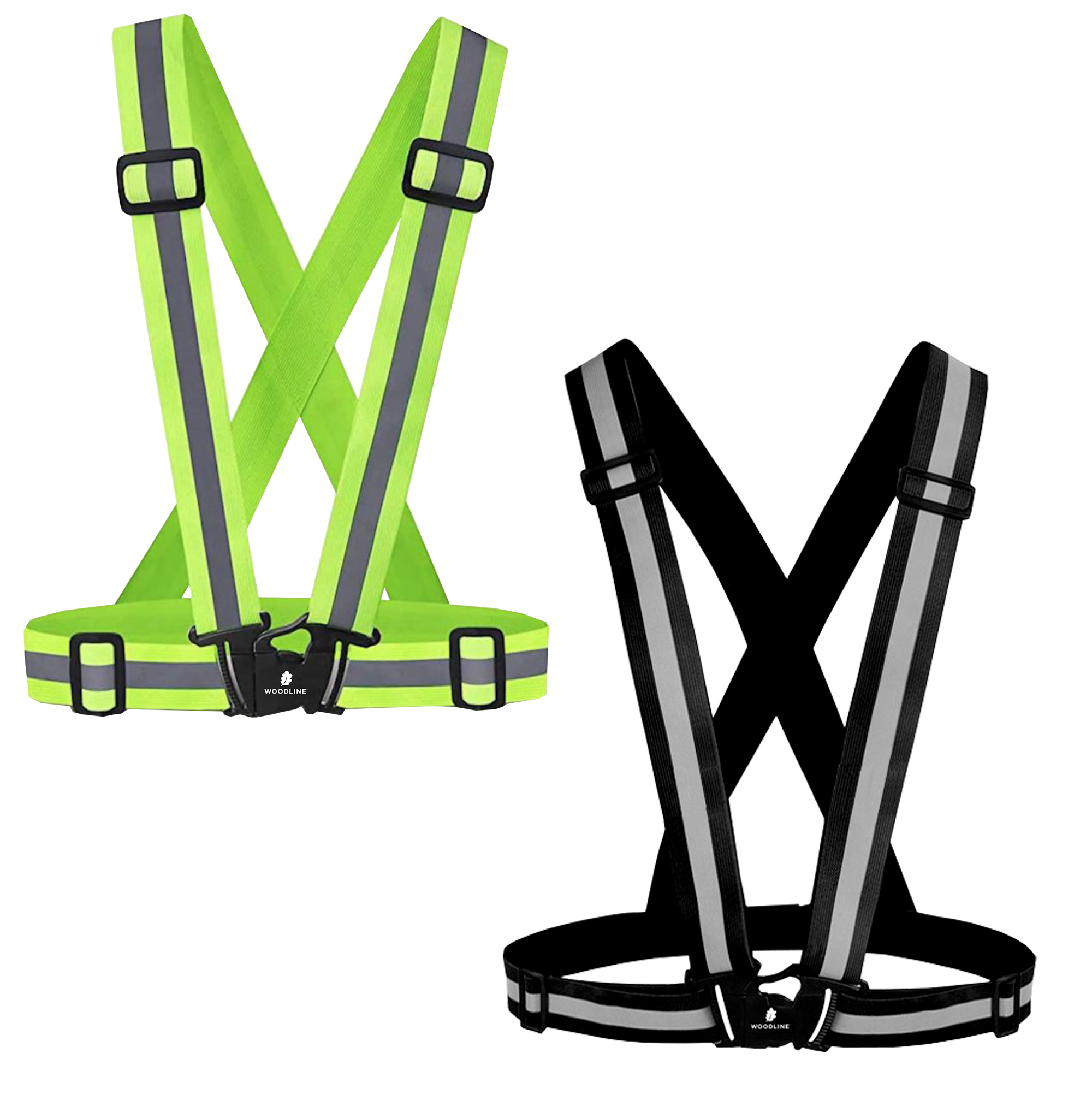 Reflekssele pakke Gul og Sort | Udstyr til friluftsliv | Outdoor