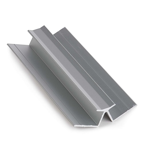 Fibo indvendig hjørneliste alu 90 gr. buet 2400 mm