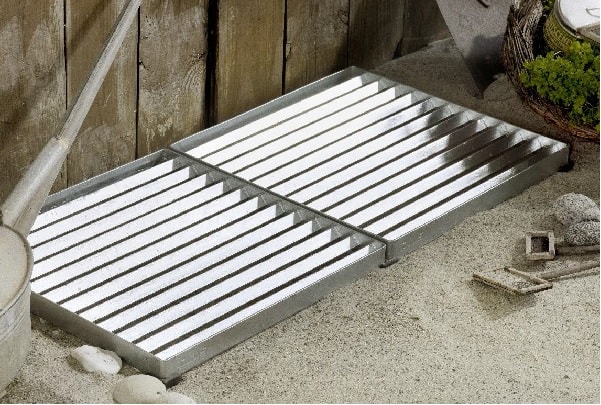 Cubic sampak gitterrist x 2 17998-12 stk gitterrist 40x40 cm