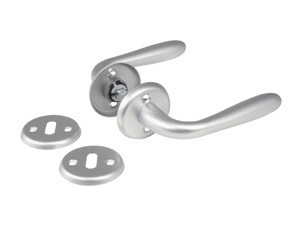 Jasa Vega dørgreb i alu inkl. nøgleskilt