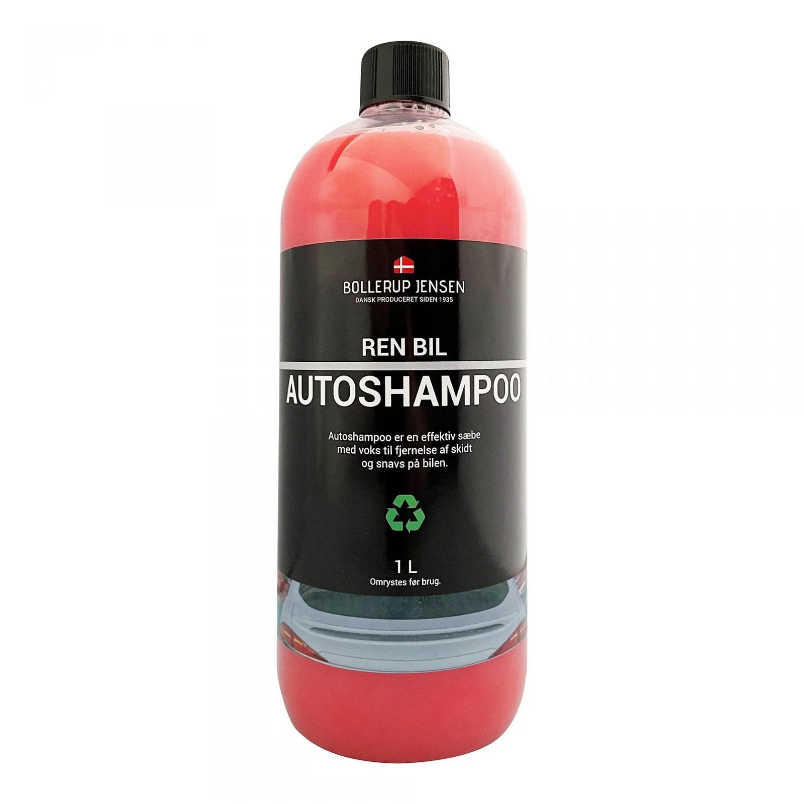 Bollerup Jensen Ren Bil autoshampoo 1L | Bilpleje | Biltilbehør