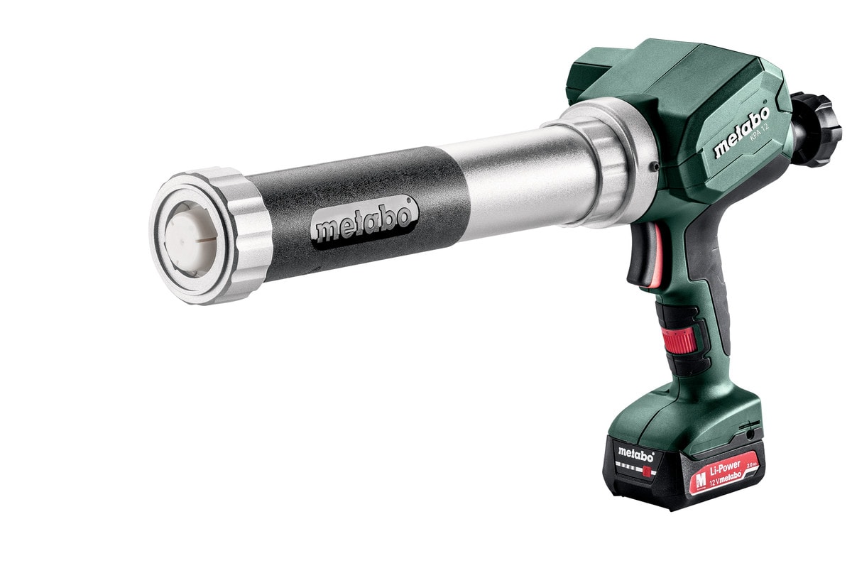 Metabo fugepistol KPA 12 400 med 1x2Ah batteri og lader