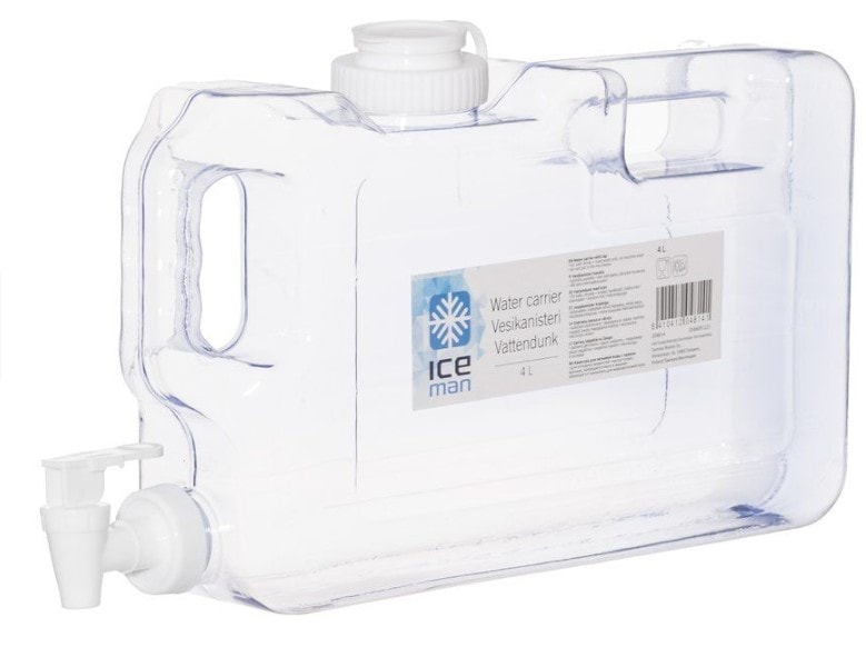 Iceman vanddunk med hane 7,6 liter