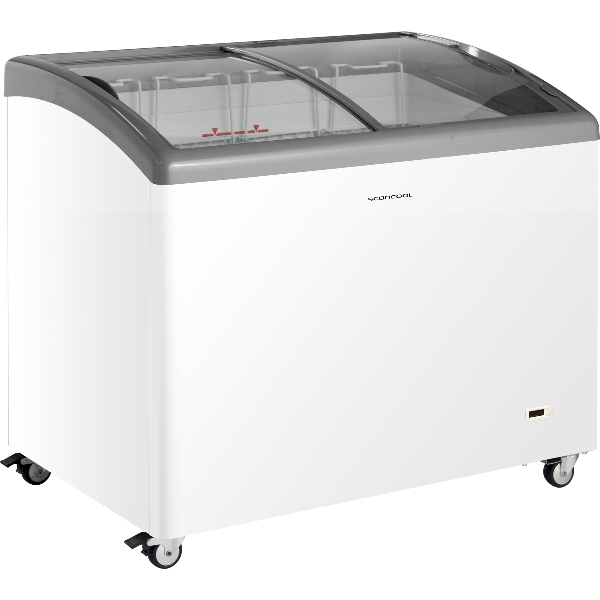 Scandomestic IC306D isfryser hvid 255L