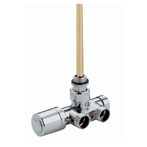 Kriss One Manuel 1-strengs vinkelventilsæt i børstet CC 40 mm