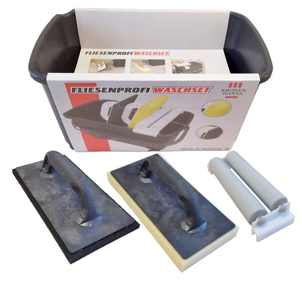 Flisefugesæt, komplet sæt 22 liter