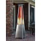 Terrassevarmer Lux med flamme i rustfri. 190 cm
