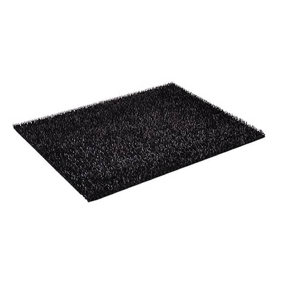 Clean Carpet Finnturf græs skrabemåtte sort60x90 cm