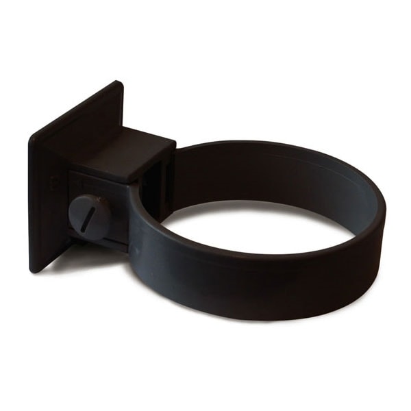 Plastmo Plast rørholder sort.jpg