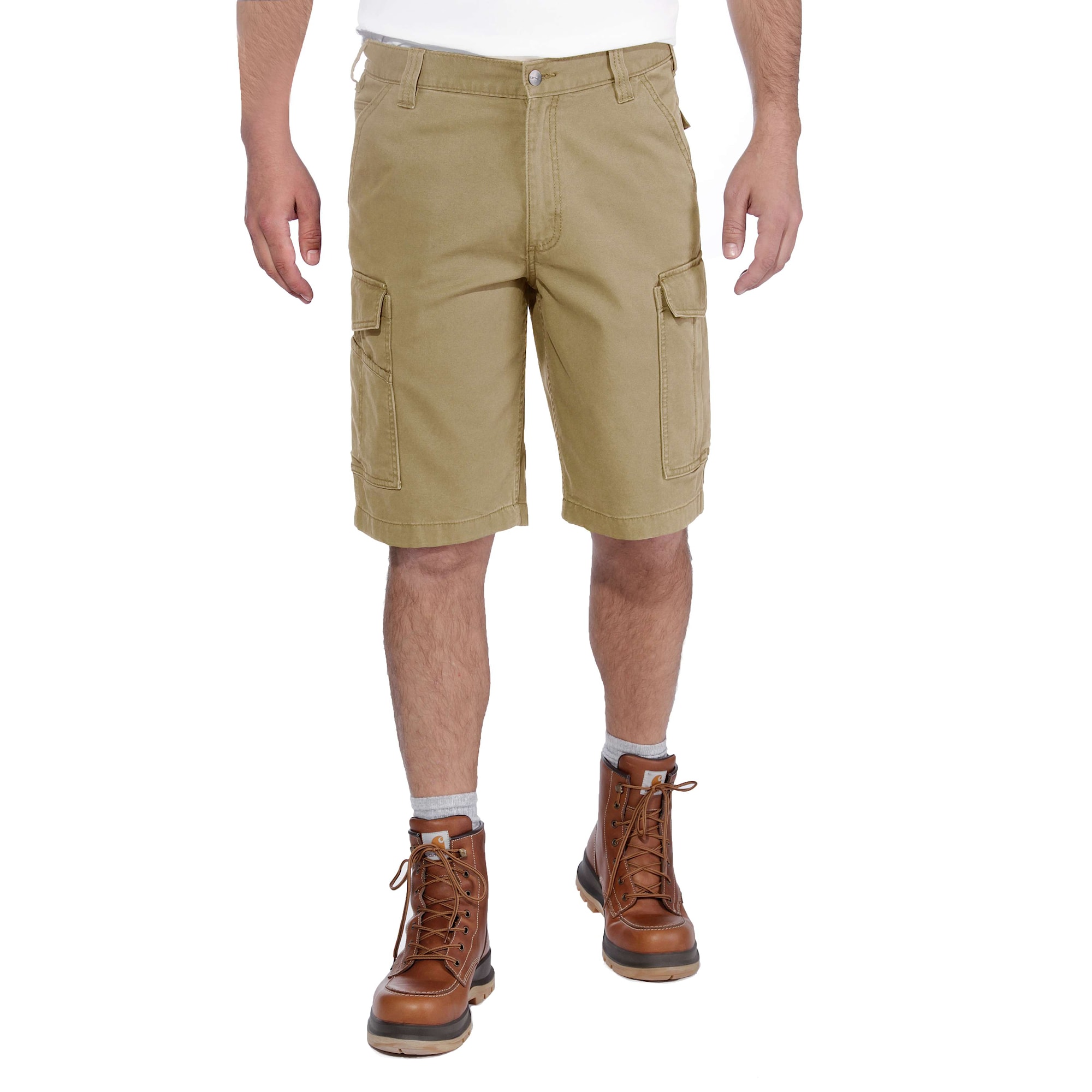 Carhartt Rigby Rugged Cargo Shorts Men Dark Khaki W42