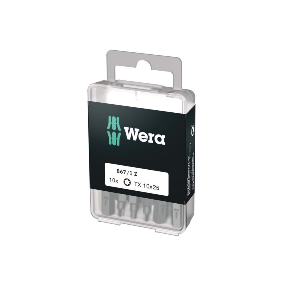 Wera 867/1 DIY TORX bits TX 15 10 stk.