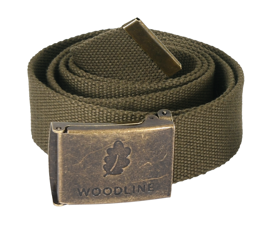 Woodline Canvasbælte Grønt