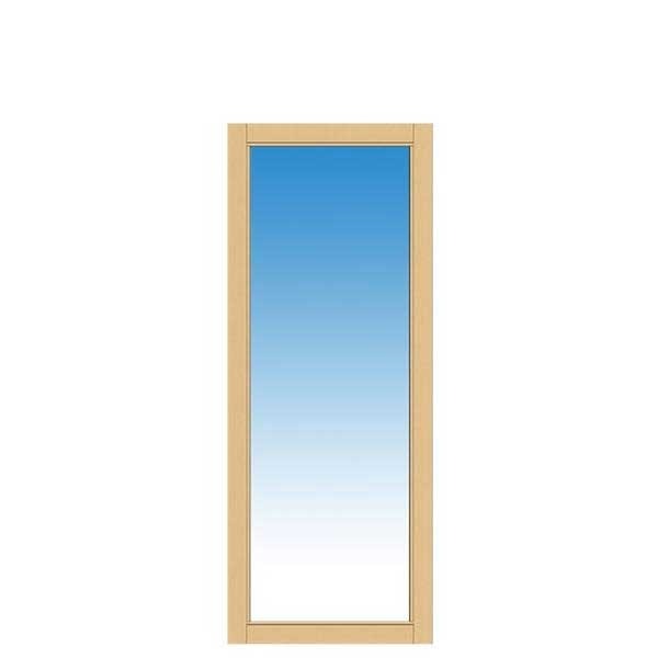 Plus Pavillon element med glas 73x203 cm