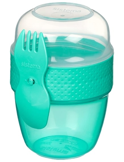 Sistema To Go Snack Capsule snackbøtte mintgrøn 515 ml