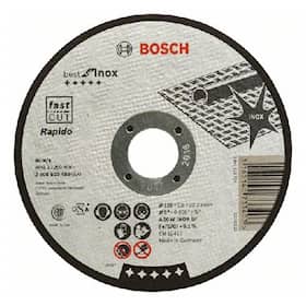 Bosch Inox skæreskive lige Ø125 x 0,8 mm