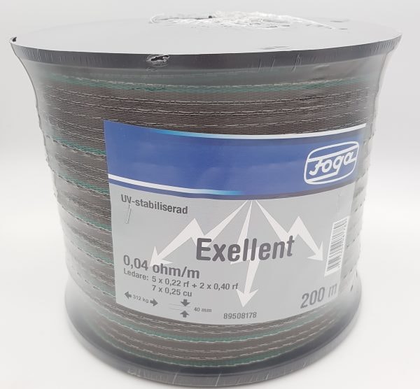 Samling El-tape Excellent 40mm 200m