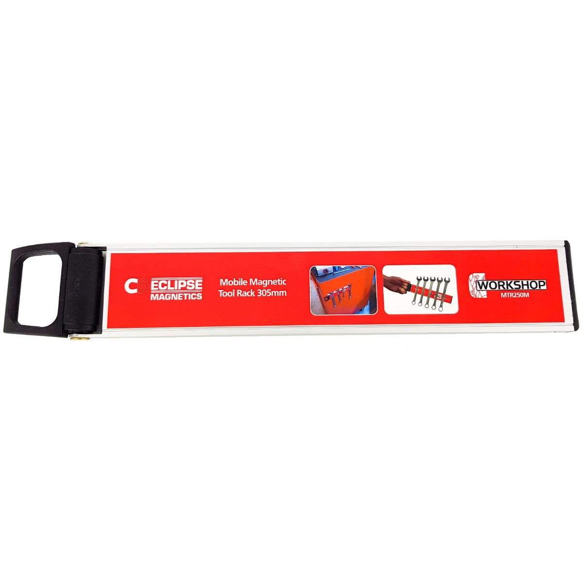 Eclipse mobil magnetskinne 305 mm, Dobbeltsiddet Bredde 50 mm, dybde 14 mm.