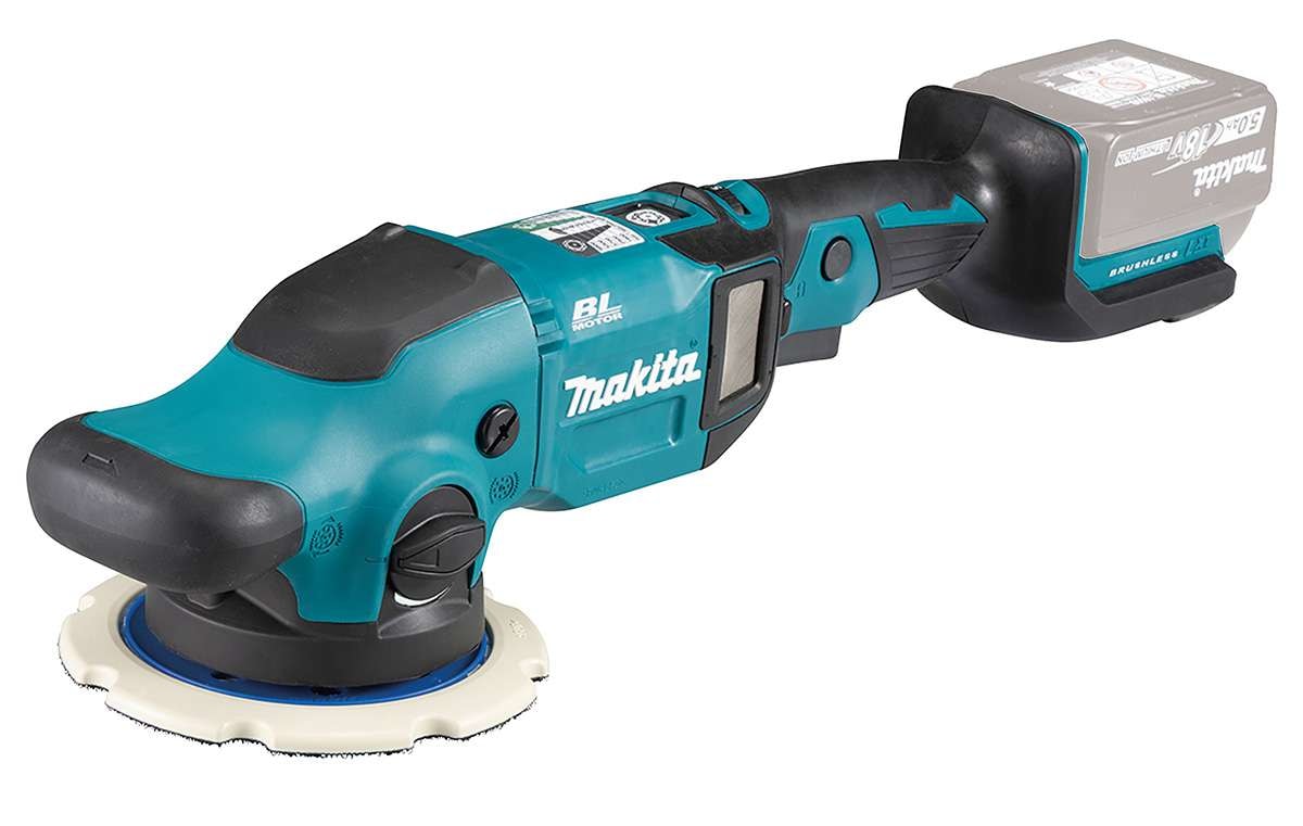 Makita Polermaskine LXT® 18V, 150 mm, 0 – 780 min⁻¹