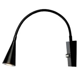 Belid Ledro væglampe LED mat sort dæmpbarV 5291