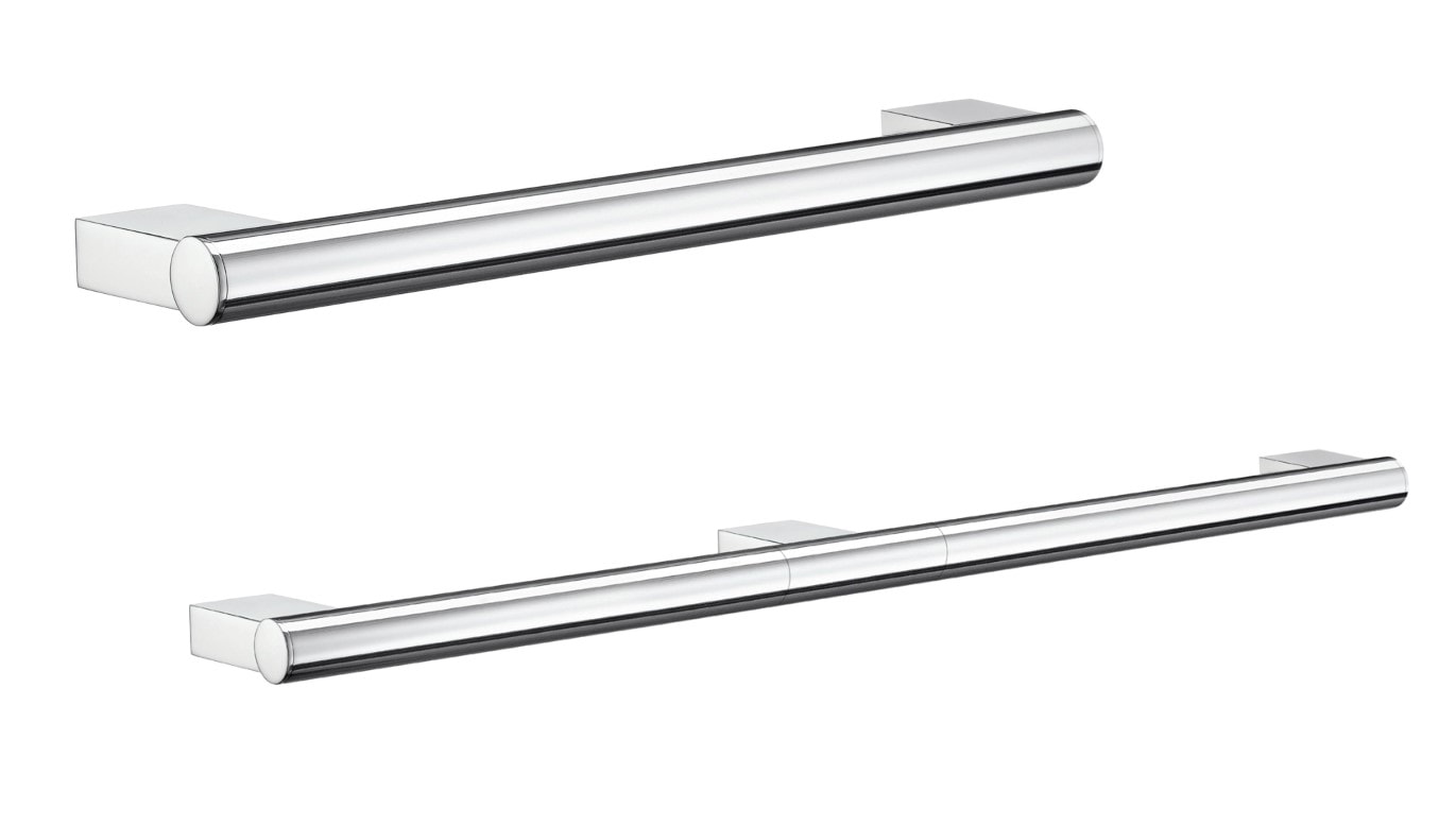 Smedbo Living badekarsgreb dobbelt krom L900 mm