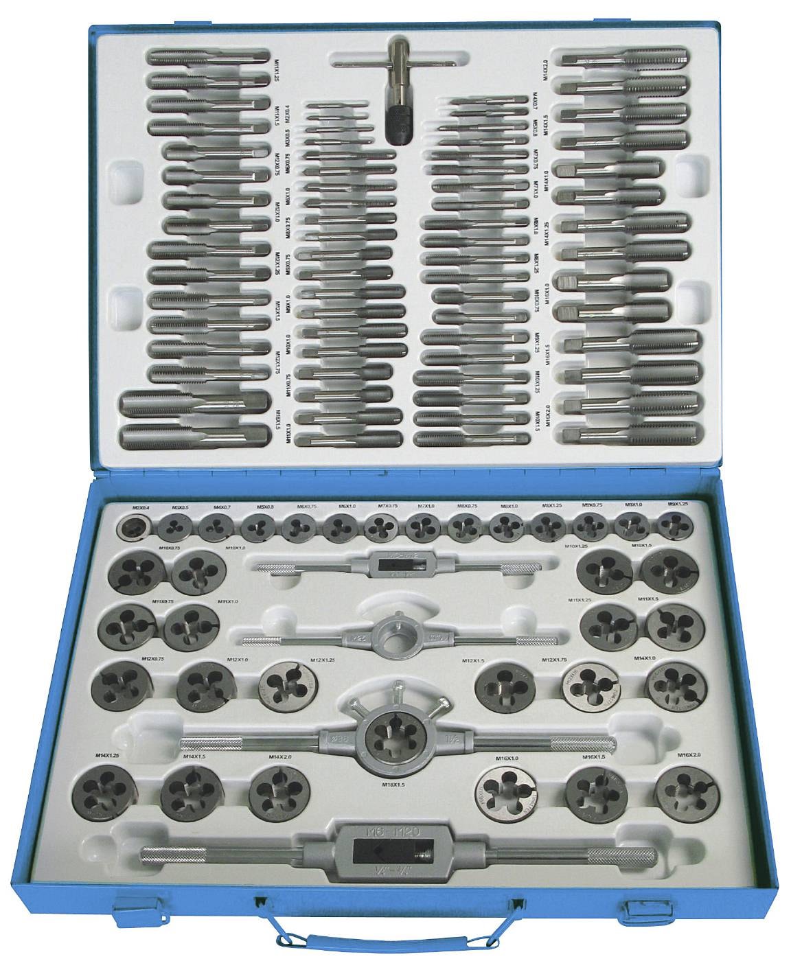 Ferax metrisk gevindsæt 110 dele