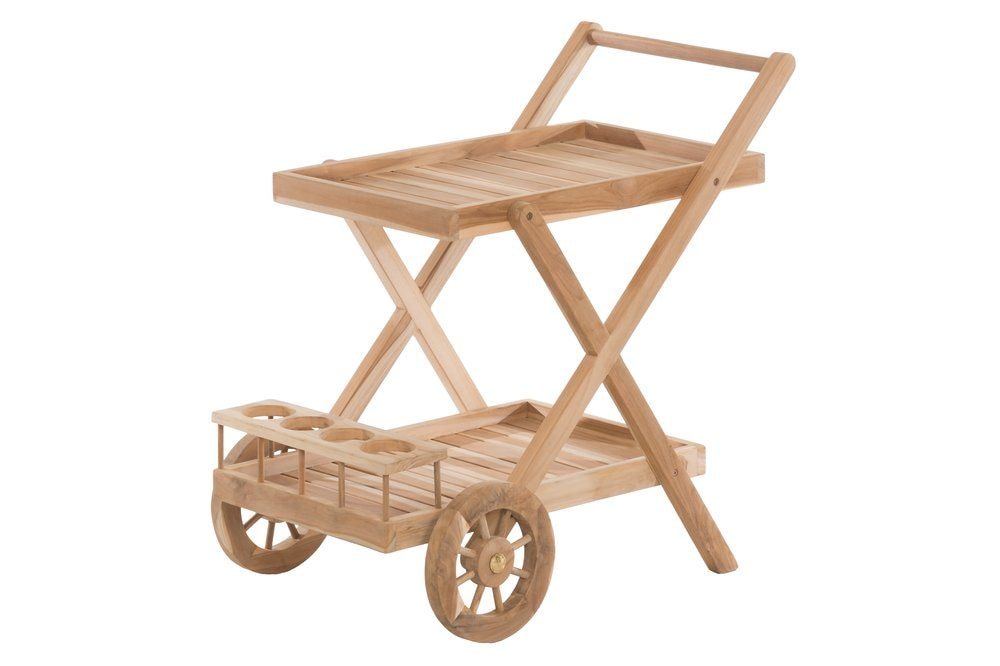 4Living serveringsvogn i teak